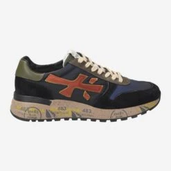 Premiata Art.  MICK 6419 Blau, Kombiniert -Schuh Förderung aussenseite 1338960031