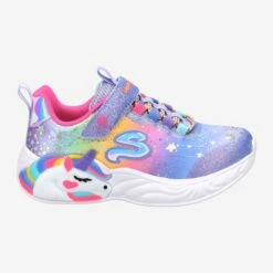 Skechers Art.  LIGHTS UNICORN DREAMS Bunt -Schuh Förderung aussenseite 3239090028