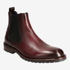 Lüke Schuhe Art.  10136 Braun/Rot