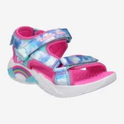 Skechers Art. 302975L BLU RAINBOW RACER Blau, Kombiniert
