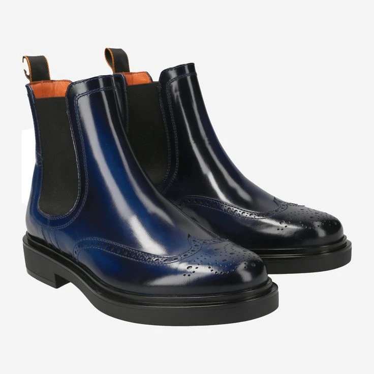 Santoni Art. 17855 U33 Blau 2 Santoni Art. 17855 U33 Blau – Bild 2