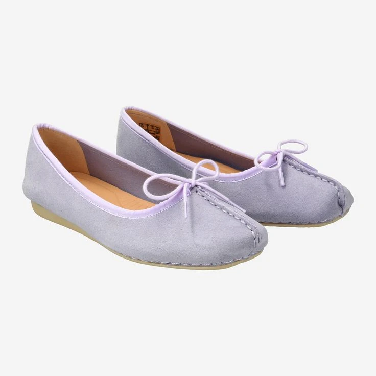 Clarks Art. Freckle Ice Lilac Suede 26170961 4 Lila 2 Clarks Art. Freckle Ice Lilac Suede 26170961 4 Lila – Bild 2