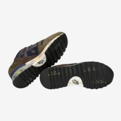 Premiata Art.  MICK Grün Kombiniert -Schuh Förderung sohle 1337960007