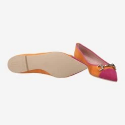 Pretty Ballerinas Art.  ANGELIS Orange -Schuh Förderung sohle 2026160018