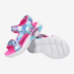 Skechers Art.  302975L BLU RAINBOW RACER Blau, Kombiniert -Schuh Förderung sohle 3298990008