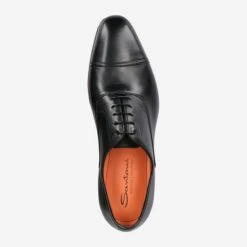 Santoni Art.  17801 N01 Schwarz -Schuh Förderung top 1300010138